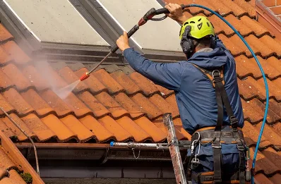 Démoussage et hydrofuge de toiture à Béhasque-Lapiste